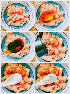 Low-fat, Delicious, Tender and Juicy Fried Chicken with Celery, Simple and Delicious recipe