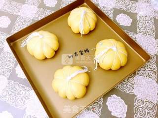 #新良第一节烤大赛#super Cute Pumpkin and Purple Rice Buns recipe