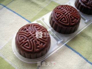 Coffee Snowy Mooncakes recipe