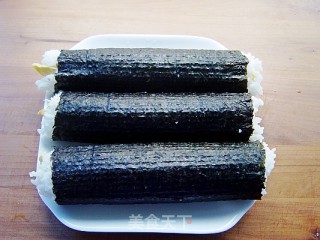 Seaweed Rice Roll recipe