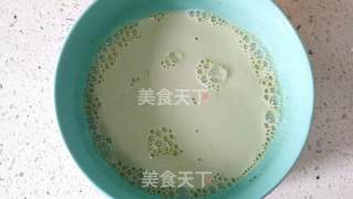 Matcha Milk Papaya Jelly recipe