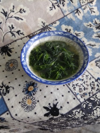 Spinach Vermicelli Soup recipe