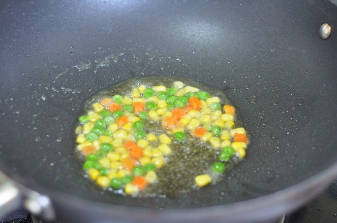 Fried Rice with Flying Fish Roe Intestines recipe