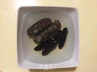 Soaked Sea Cucumber recipe