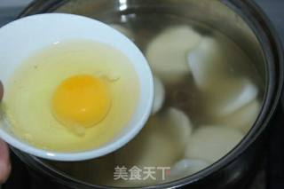 #快手懒人饭# Longan Rice Cake Water Egg recipe