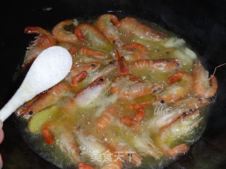 Shrimp Boiled King Pleurotus recipe