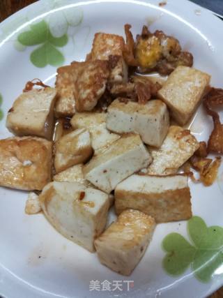 Braised Tofu with Agaricus and Yuyu recipe