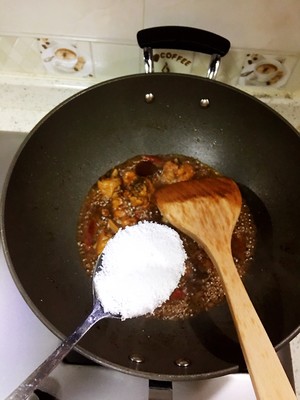 The Delicious Yellow Chicken Stew that Exploded in Place recipe