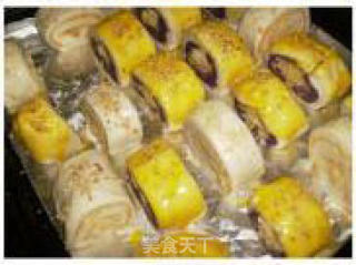 Chinese Roasted Flower Roll recipe