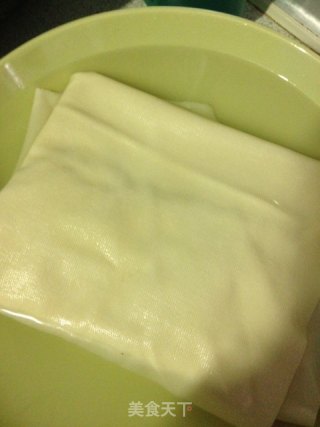 Northeast Smoked Dried Tofu Roll recipe