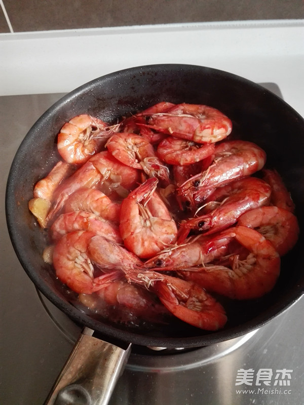 Braised Shrimp in Oil recipe