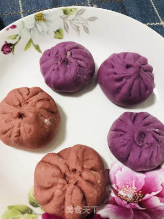 Mung Bean Paste Buns recipe