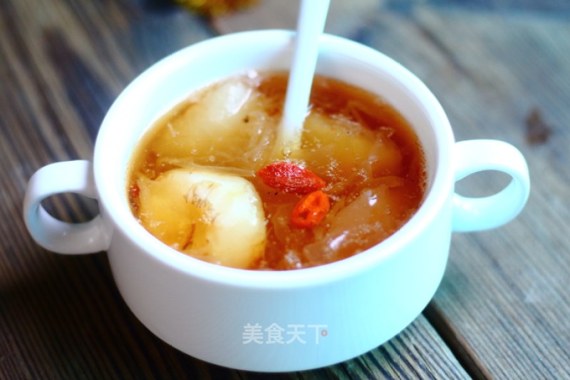 Rock Sugar Sydney White Fungus and Water Chestnut Soup recipe