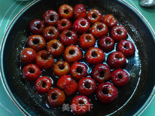 Fried Red Fruit with Brown Sugar recipe