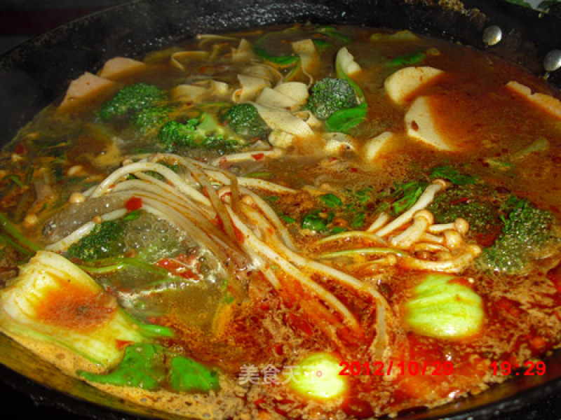 Refreshing Hot Pot in Winter recipe