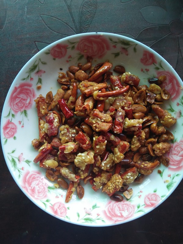 Crispy Chili Peanuts recipe