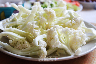 Small Stir-fried Cauliflower recipe