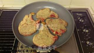Crispy Pork Chop with Corn Salad recipe