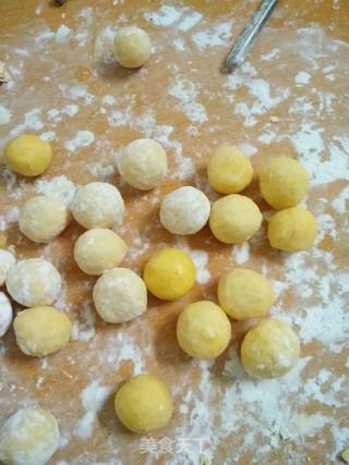 #御寒美食#――two-color Glutinous Rice Balls recipe