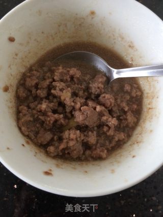 Steamed Minced Beef recipe