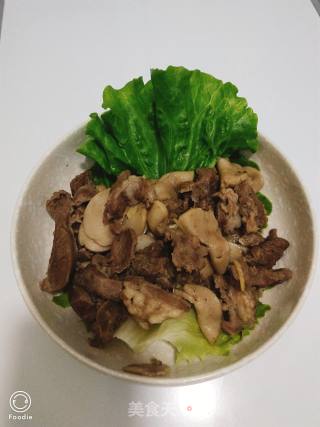 Mutton Stir-fried Pleurotus Eryngii recipe