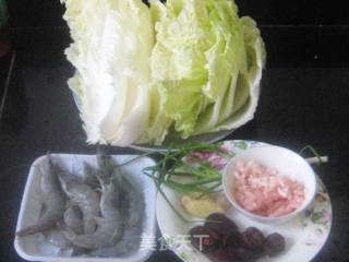 Shrimp and Cabbage Buns recipe