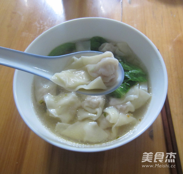 Lettuce Soup Wanton recipe