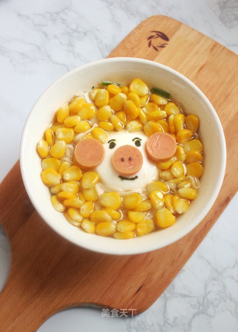 #trust之美#fenxiaozhu Squid Cornmeal recipe