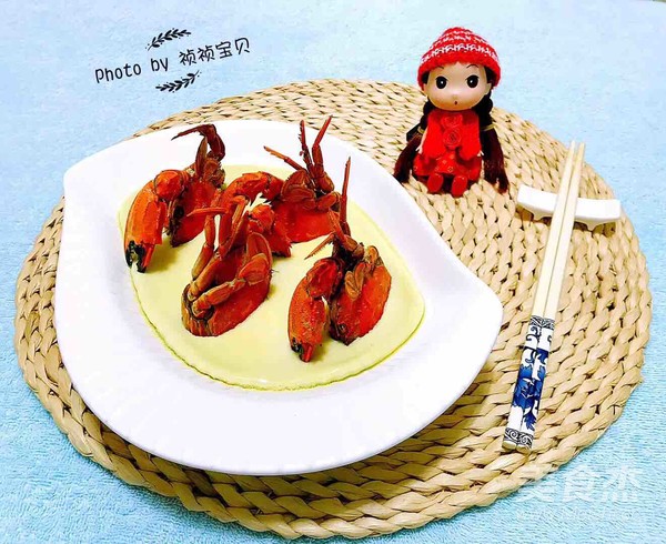 Crab Steamed Custard recipe