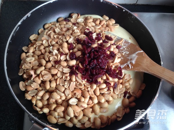Cranberry Peanut Nougat recipe