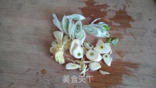 快手懒人饭#stir-fried Antarctic Krill with Leek recipe