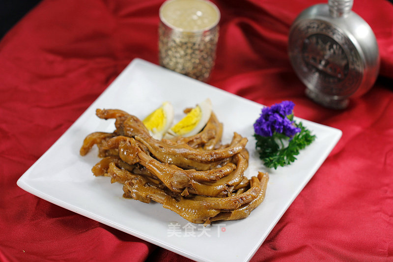 Braised Duck Feet recipe