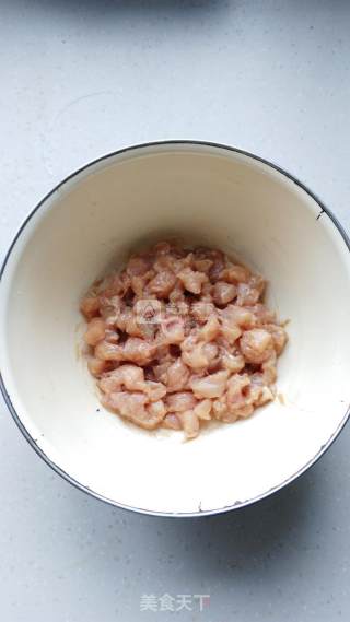 Fresh and Tender Chicken Breast Diced recipe