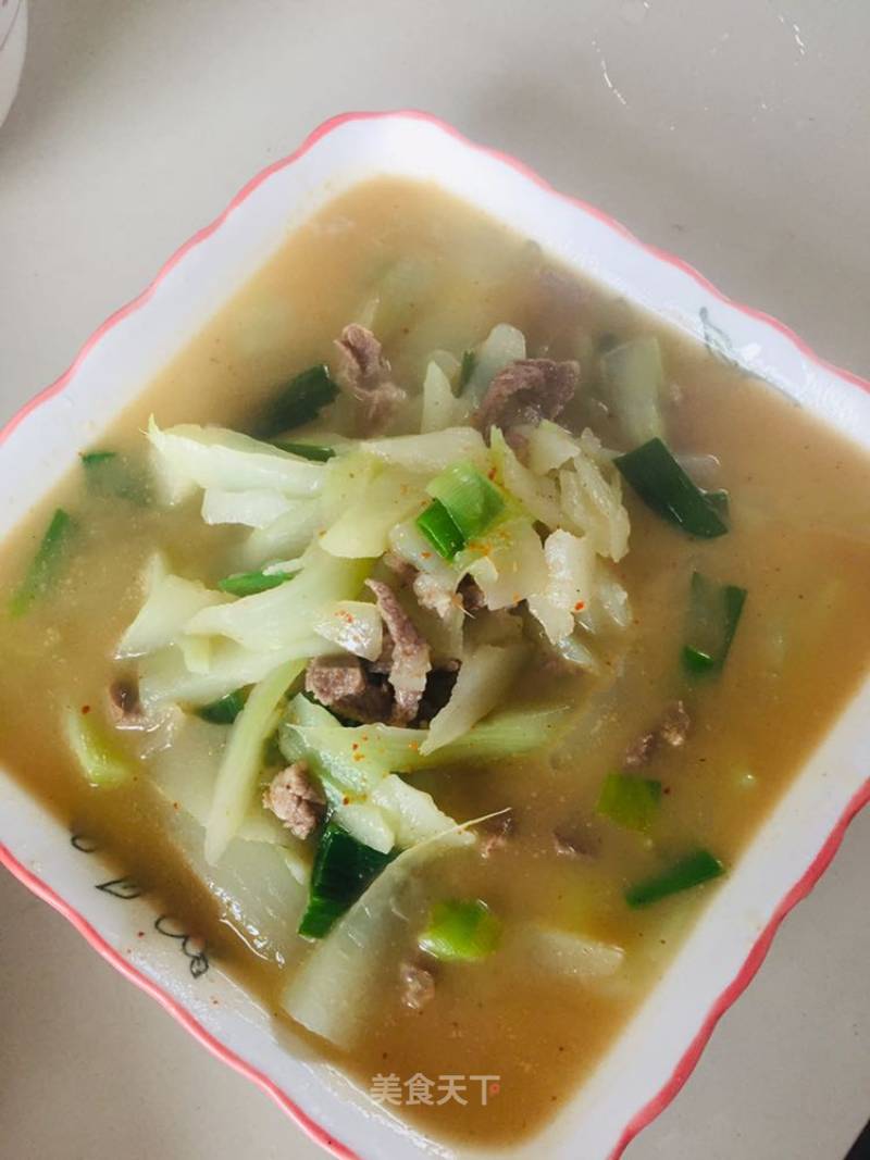 Stir-fried Beef with Choy Sum recipe