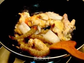 Spanish Seafood Pot Rice recipe