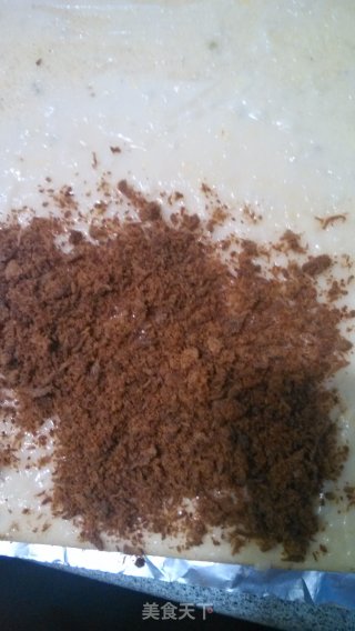 Pork Floss Cake Roll recipe