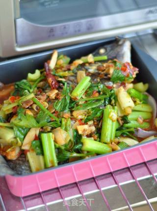 #四session Baking Contest and is Love to Eat Festival#roasted Tilapia recipe