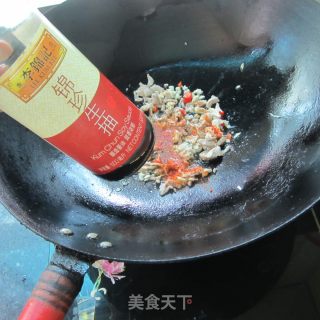 Steamed Pumpkin with Shredded Pork recipe