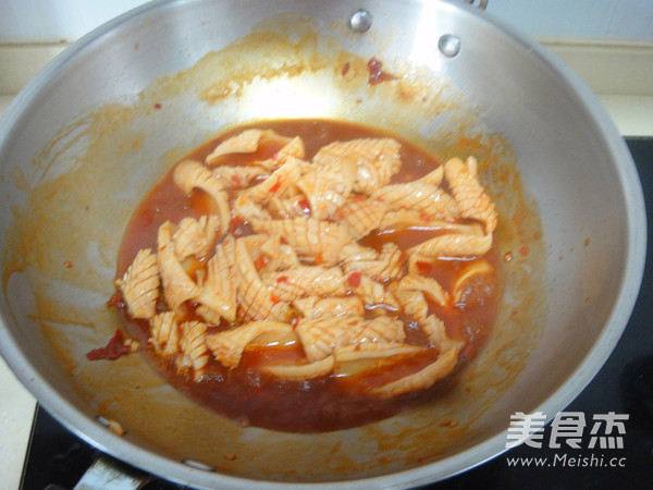 Red Oil Squid recipe