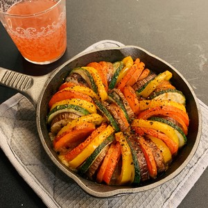 🍆🍅🧄provence Stew: Re-enact The Classic Dishes of "ratuitouille" Together recipe
