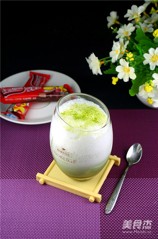 Ice Green Tea Milk recipe
