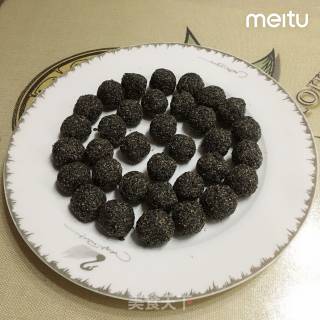 Colorful Glutinous Rice Balls recipe