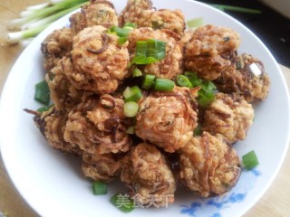 Crispy Fried Carrot Meatballs recipe