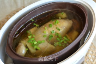 【beijing】ganoderma Lucidum Yam Pigeon Soup recipe