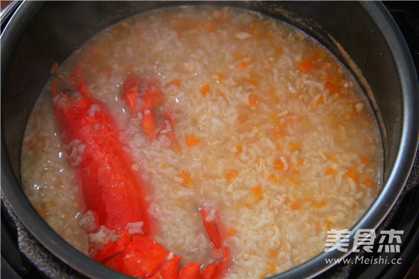 Lobster Seafood Porridge recipe