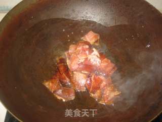 Fried Pork with Snow Pea recipe