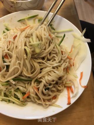 Hot and Sour Noodles & Sesame Sauce Noodles recipe