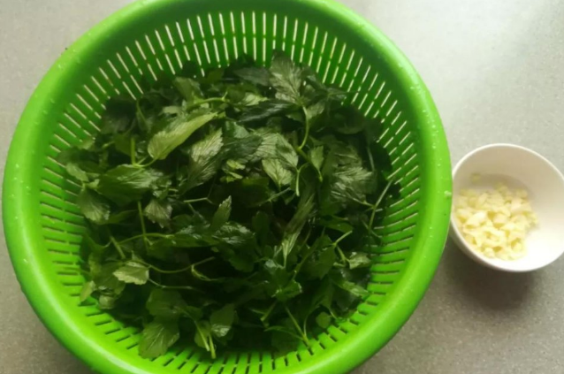 Cold Wild Cress Leaves recipe