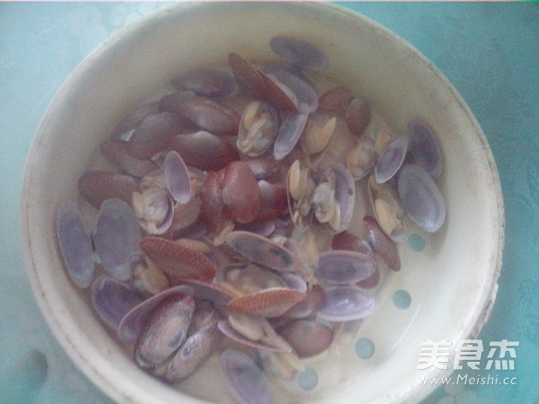 Fried Clams with Green Onions recipe