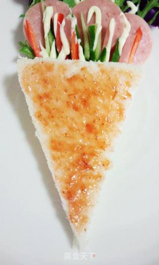 Vegetable "ice Cream" Sandwich recipe